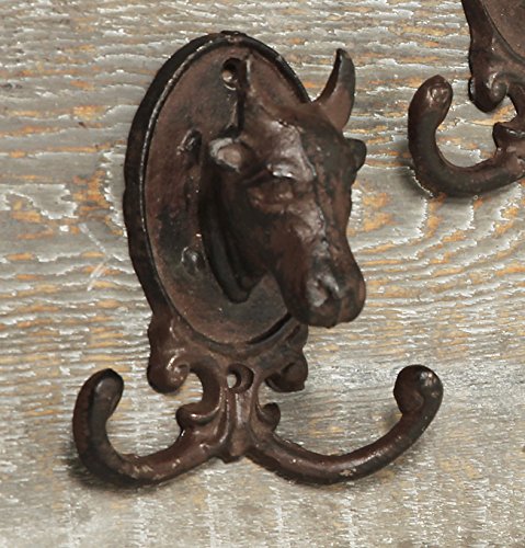 4 Unidades Boltze Diseno De Animales Ganchos De Pared Para Ropa