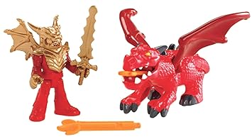 imaginext eagle talon castle dragon