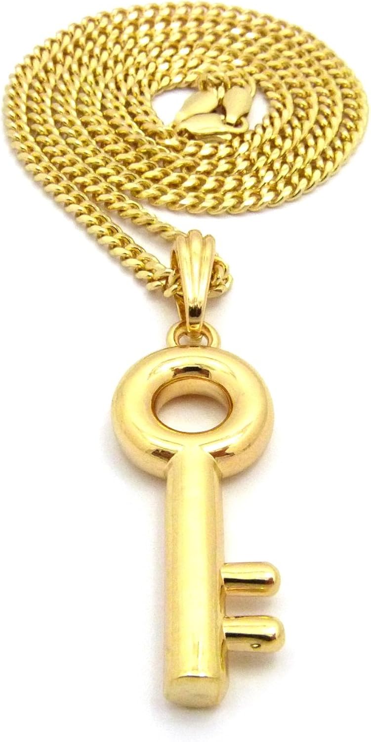 Gold Tone 3mm 24 Cuban Chain 