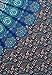Popular Handicrafts Tapestry wall hanging Twin Hippie Mandala Bohemian wall tapestry Psychedelic Indian Bedspread Magical Thinking Tapestry 84x54 Inches,(215x140cms)