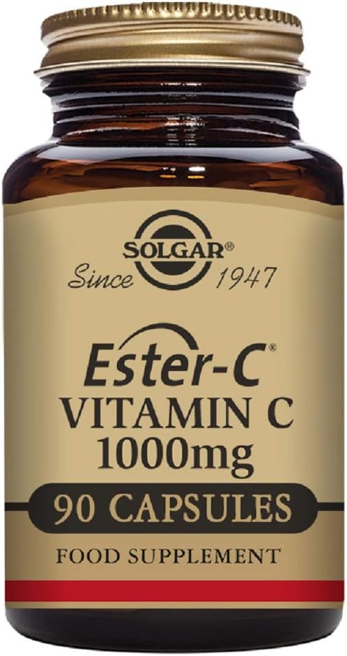 Solgar Ester-C 1000 Mg Vitamin C Capsules, Pack of 90, Brown, 90 count (Pack of 1) - Image 4