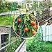 BLIKA 104 Pcs DIY Plant Supports, 4FT Tomato Cages Assembled Garden Plant Stakes for Vertical Climbing Plants, Plant Stakes and Support