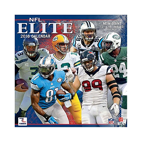 NFL All-Stars 2016 Calendar by Perfect Timing