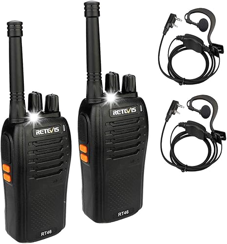 Retevis Rt46 Walkie Talkie Pmr446 Lizenzfrei Amazon De Elektronik
