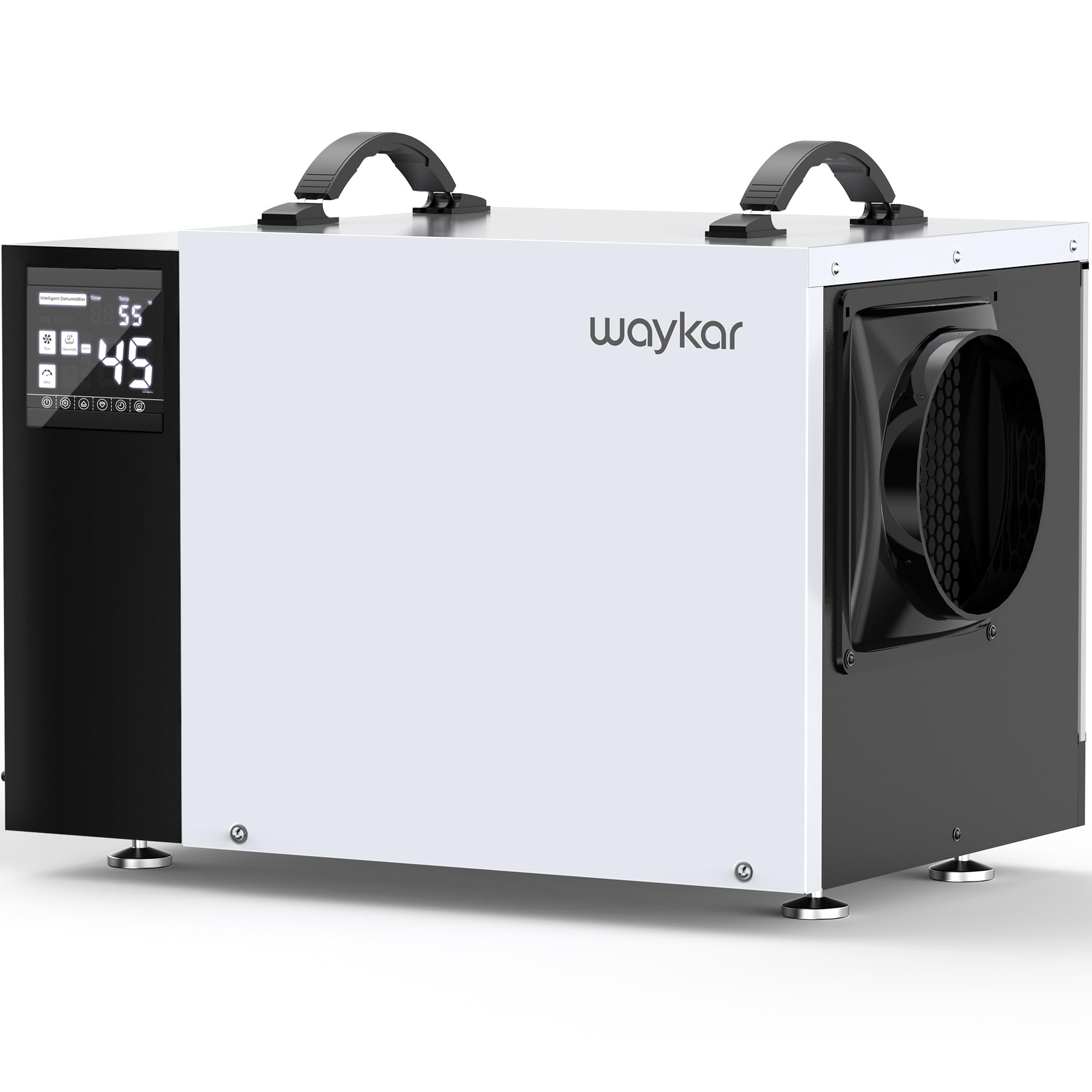Photo 1 of Waykar 125 Pint Crawl Space Dehumidifier with Drain Hose for Commercial, Basements, and Industry Water Damage Unit for Spaces up to 6500 Square Feet, Smart Humidity Control - 5-Year Quality Coverage