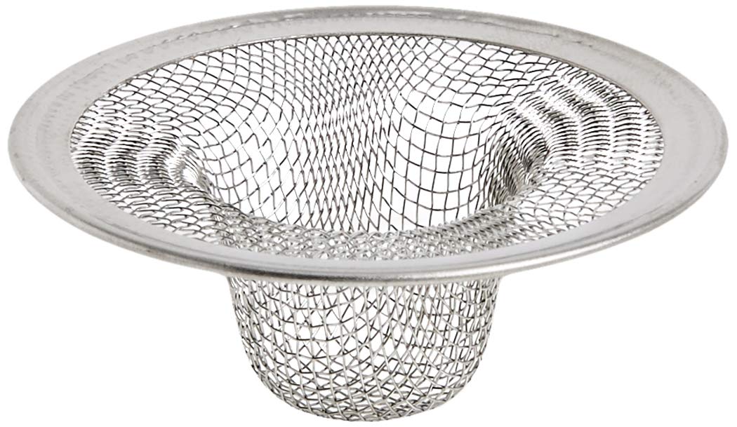 Photo 1 of Danco 88820 2 in. Mesh Bathroom Lavatory Sink Strainer, Stainless Steel