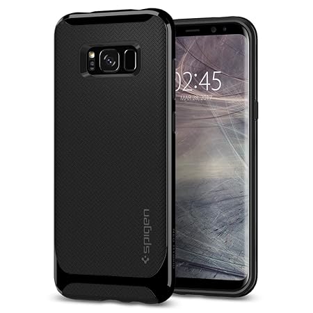 Spigen 565CS21599 Neo Hybrid für Samsung Galaxy S8 Hülle, Zweiteilige Handyhülle Modische Muster Silikon und PC Rahmen Schutz