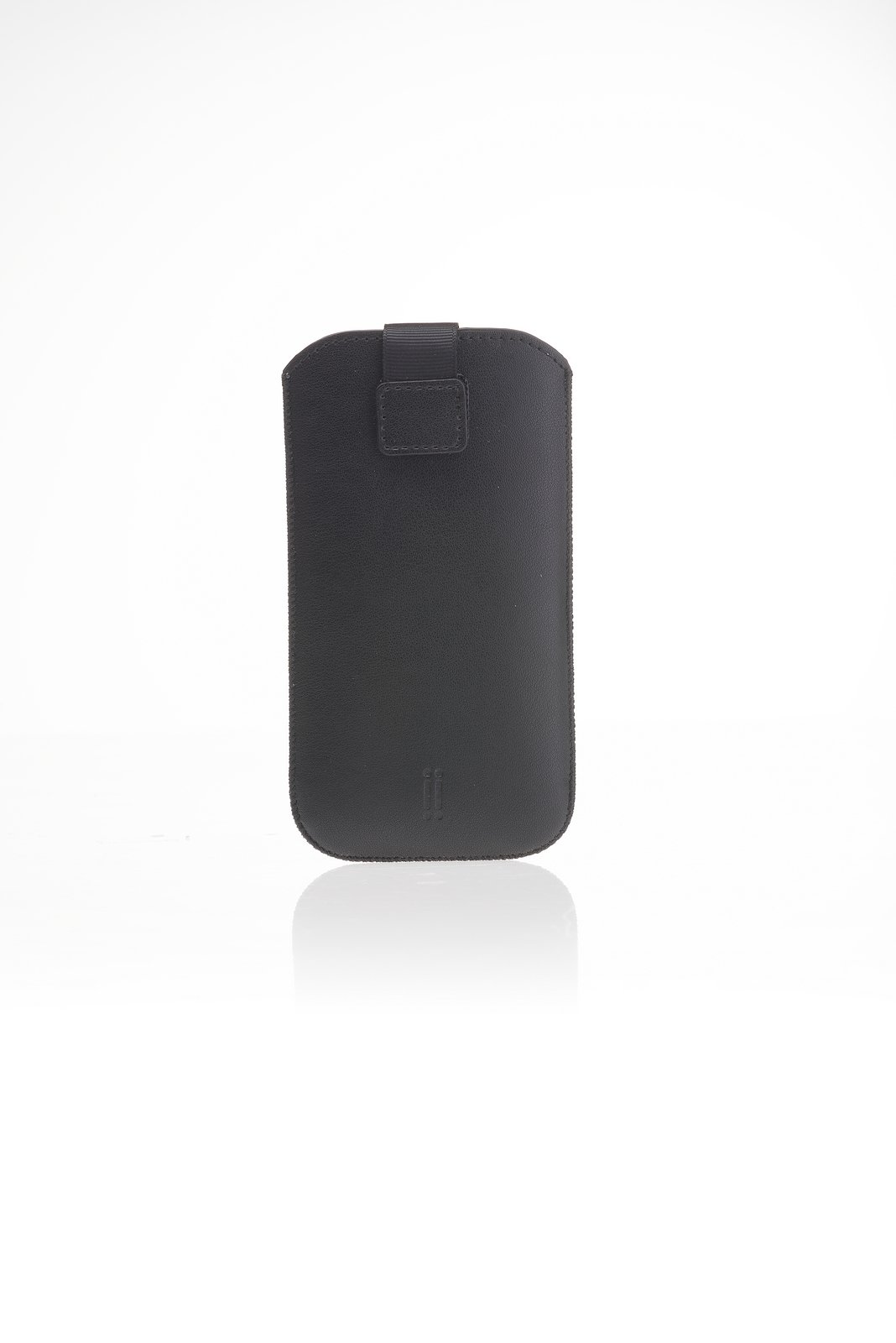 aiino - Universal Case in Leather Effect Material, Totally Protects your Smartphone - Black