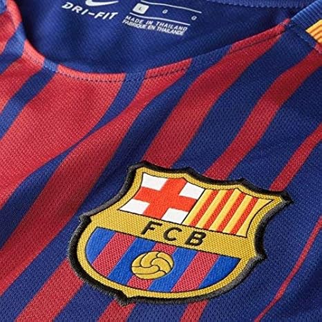 Amazon Com Barcelona Home Messi Jersey 2017 2018 Official Printing Clothing