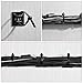 100 Pack Black Zip Tie Adhesive Mounts Self Adhesive Cable Base Holders with Black Multi-Purpose Cable Tie (Length 200 mm, Width 2.8 cm)