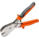 Klein Tools 86520 5 Blade Crimper for Ductwork, Pipe and Sheet Metal Crimps 24 gauge Steel, 28 gauge Stainless