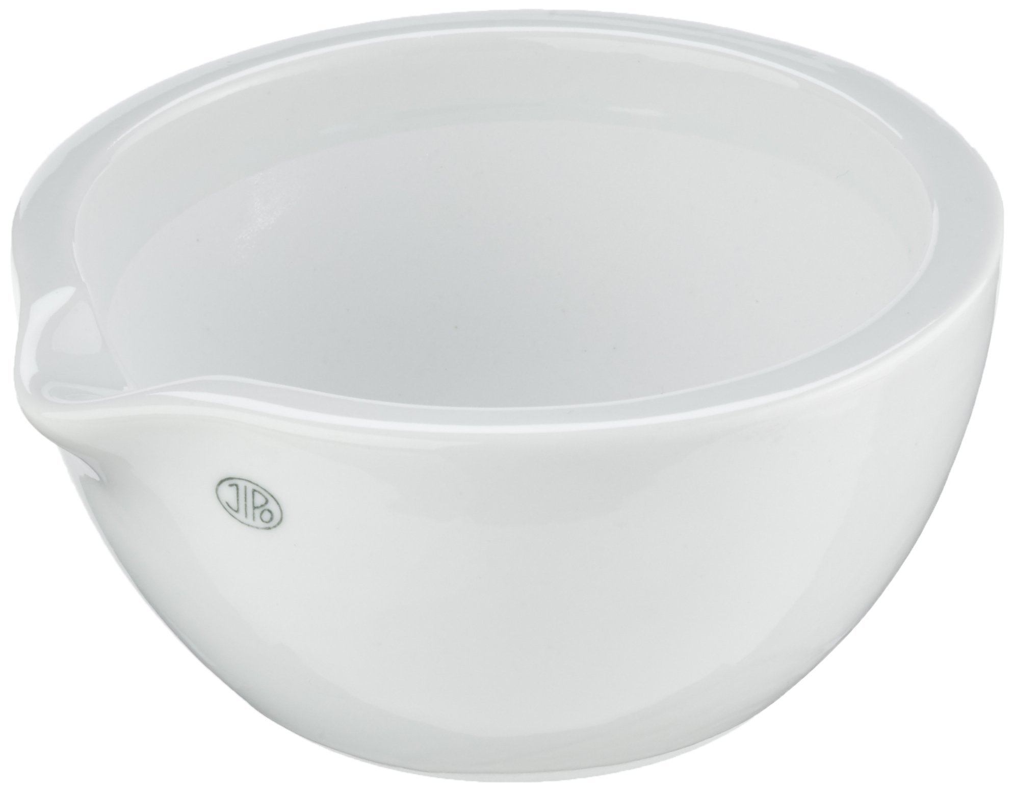 neoLab E-1137 Porcelain Mortar with Spout, Rough, 125 mm x 63 mm, 220 ml