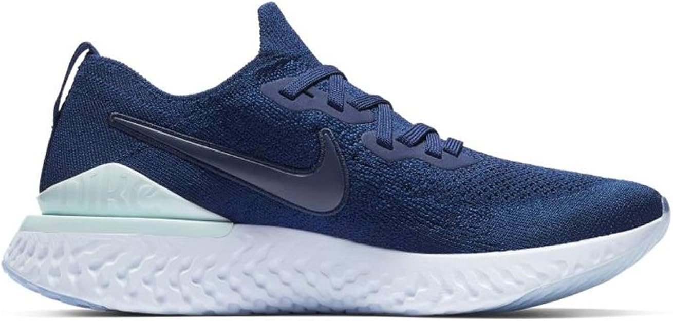 nike epic react flyknit womens blue