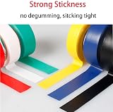 TSKDKIT 10 Rolls Electrical Insulation Tapes 15mm 10m Mixed Colour 600V view 4