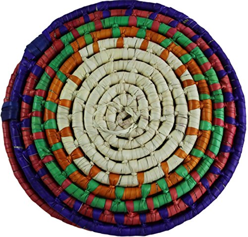 Handwoven-Palm-Tortilla-Basket-Keeper-Warmer-Made-in-Mexico-Small-Purple