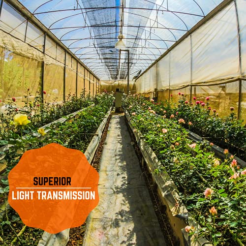 Farm Plastic Supply Clear Greenhouse Plastic Sheeting 6 mil (15