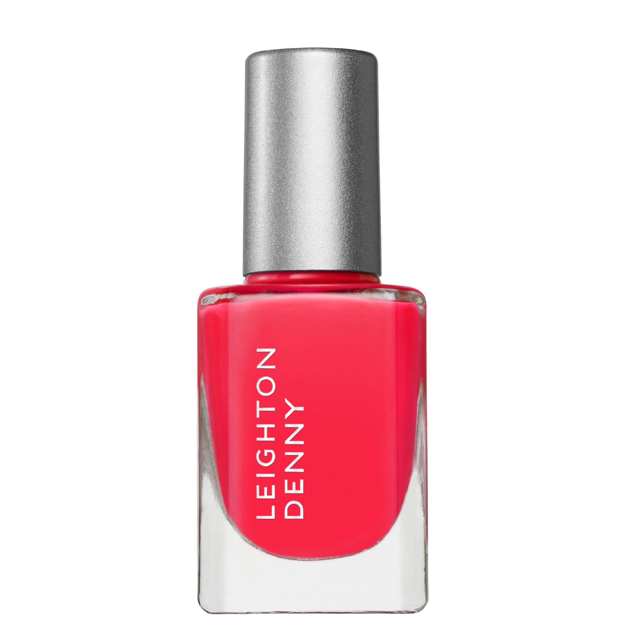 LEIGHTON DENNY I Love Juicy Nail Polish, High Performance Nail Colour, Bright Red Nail Varnish 12ml