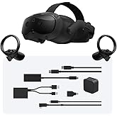 HTC Vive Focus Vision Wired Bundle — XR Headset with DisplayPort PC VR Streaming Kit