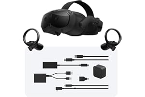 HTC Vive Focus Vision Full Kit - VR Headset with DisplayPort PC Streaming Kit