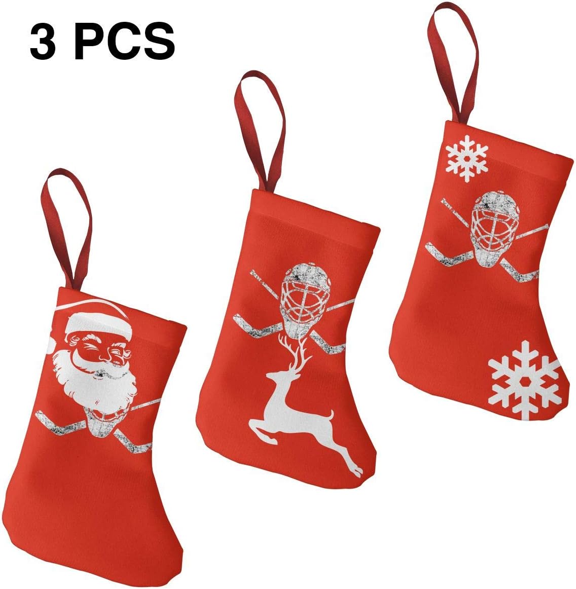 Amazon Com Lacrosse Helmet Crossed Sticks Santa Reindeer