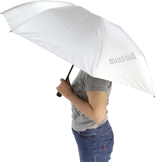 Amazon Co Jp Mont Bell モンベル サンブロックアンブレラ Sv シルバー スポーツ アウトドア