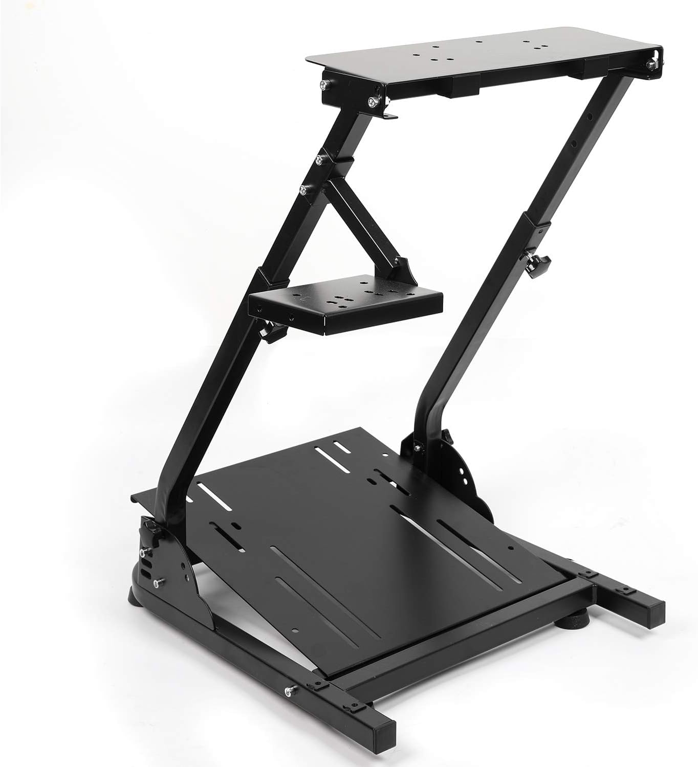 Photo 1 of Best brose Adjustable Racing Steering wheel Stand Shifter Mount Fit for Logitech G25, G27, G29, G920 Racing Simulator Cockpit Video Game Accessories, Shifter Wheel Pedals NOT Included