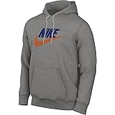 Nike Club Fleece Men's Pullover Hoodie (FN3104-063, Dark Grey Heather/Light Smoke Grey/) Size XX-Large