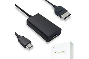 HDMI Cable for Original Xbox Console, Original Xbox to HDMI Adapter with Component Signal (100% Improved Video Quality-HD Con
