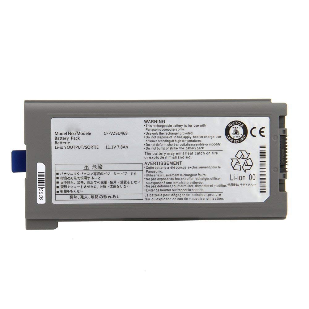 CF-VZSU46S Laptop Battery Replacement for Panasonic Toughbook CF-30 CF-31 CF-53 CF-VZSU46 CF-VZSU46AU CF-VZSU46R CF-VZSU71U CF-VZSU72U CF-VZSU1430U(11.1V 7800mAh)