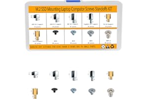 SGTKJSJS M.2 SSD Screw Kit, M.2 Standoff and Screw Kit for Asus Gigabyte MSI PS5 Motherboards