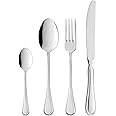 Gense 77418799 Design Calderoni Oxford 16 Pieces Cutlery Set in Box, Stainless Steel, Silver