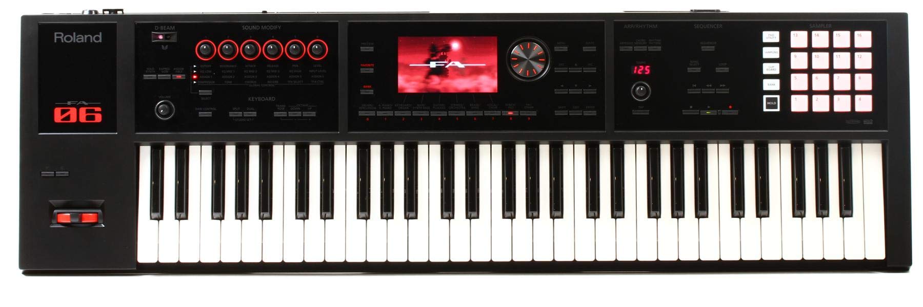 Roland FA-06 61-Key Music Workstation with 16
