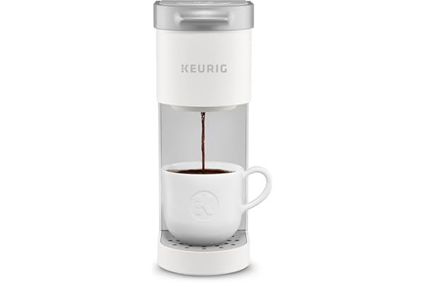 Keurig K-Mini Single Serve K-Cup Pod Coffee Maker, Featuring An Ultra-sleek Design, Warm Stone