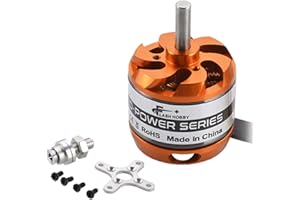 FLASH HOBBY D3536 Brushless Outrunner Motor 1450KV RC Electric Motor Fixed Wing Motor for Aircraft UAV Mini Multicopter RC Plane Helicopter Robotic Arm