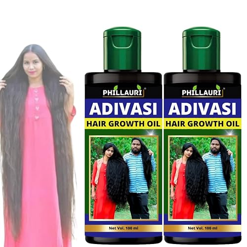 Huile Capillaire Ayurvédique Adivasi Neelambari - Pure, Herbal, Pour Tous Types De Cheveux - 200ml