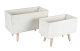 Deco 79 Fiberclay Ceramic Indoor Outdoor Planter