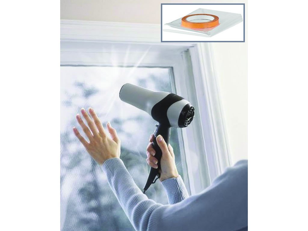 CENTURION Y80901 WARMSEAL Flexible Shrink Film for Double or Secondary Glazing Draught Exclusion Energy Saving Insulation 9m Squared