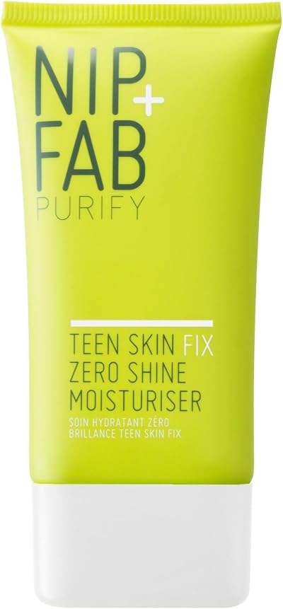 Nip+Fab Teen Skin Fix Zero Shine Moisturizer Niacinamide Wasabi 40 ml