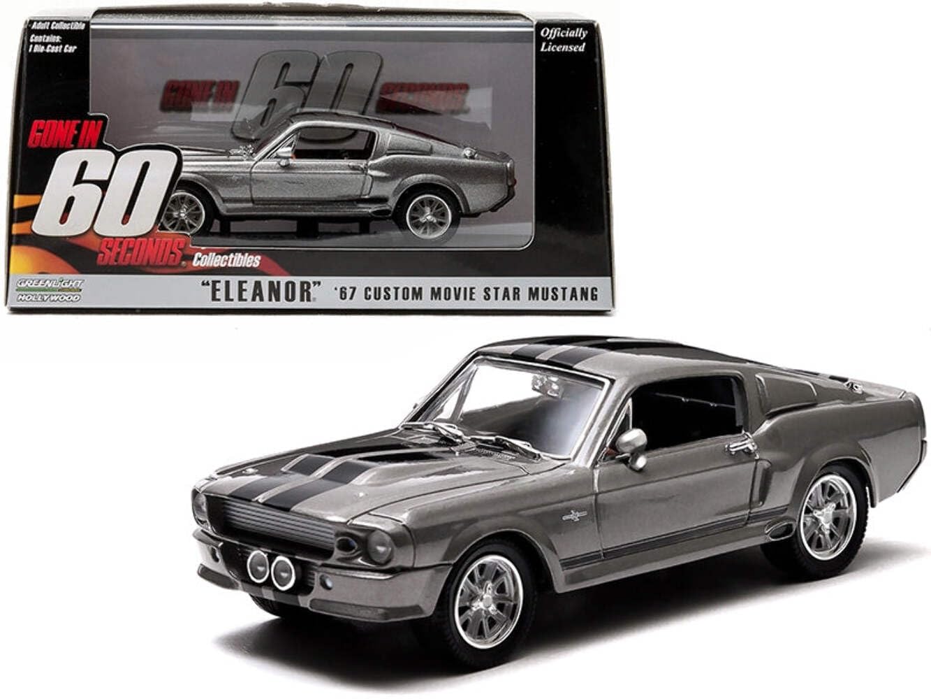 Greenlight Ford Mustang Shelby Eleanor Movie Car 60 seconds 1:43