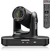 KATOVJJTS NDI 4K PTZ Camera with 20X Optical Zoom, AI Auto Tracking-Gen3 | NDI License Included,Live Streaming Camera for Church Worship,USB3.0 PoE HDMI IP Work with Vmix,OBS,YouTube,Zoom