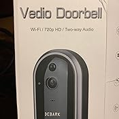 Amazon.com : DEBARK Smart Video Doorbell Wireless Home