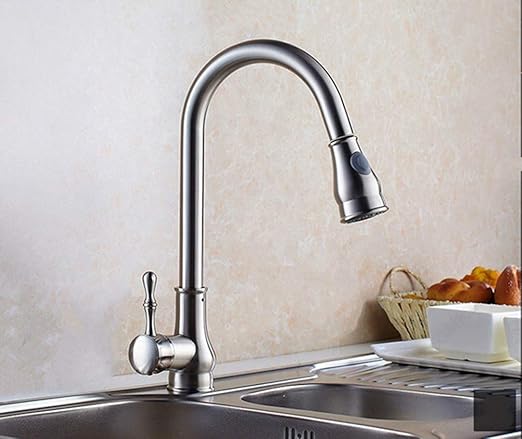 Sola manija Desmontable Cubierta Grifo de la cocina Montado Material de