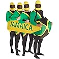 Morphsuits Men's Jamaican Bobsled Cool Runnings Halloween Costume