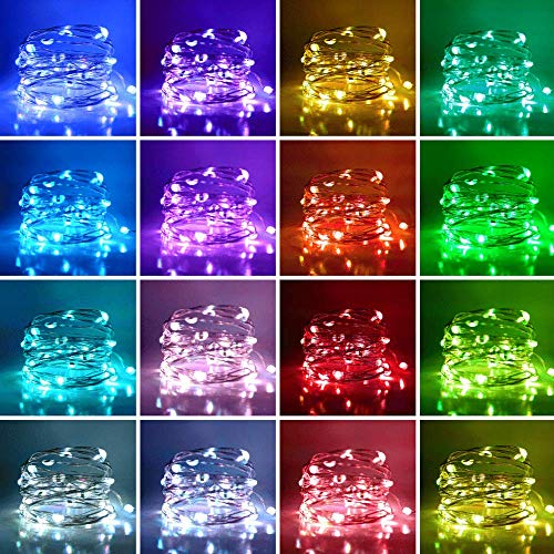 Christmas Lights 33feet 100leds Color Changing Fairy Lights With Remote For Bedroom Decorative Lights For Boho Decor Aesthetic Room Decor Pricepulse