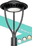OPENLUX LED Post Top Light ETL DLC Listed 100W 80W