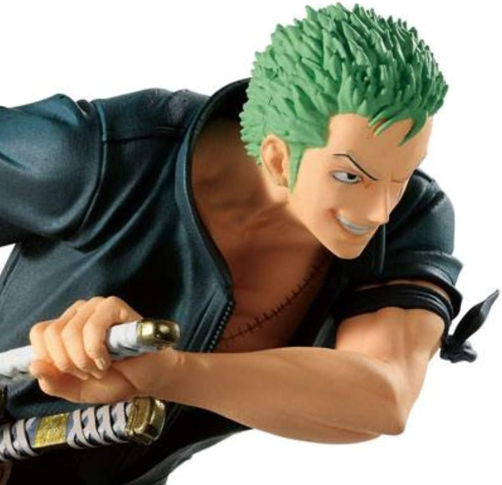 Amazon Com Banpresto One Piece Stampede Roronoa Zoro Ichiban Kuji Figure Toys Games
