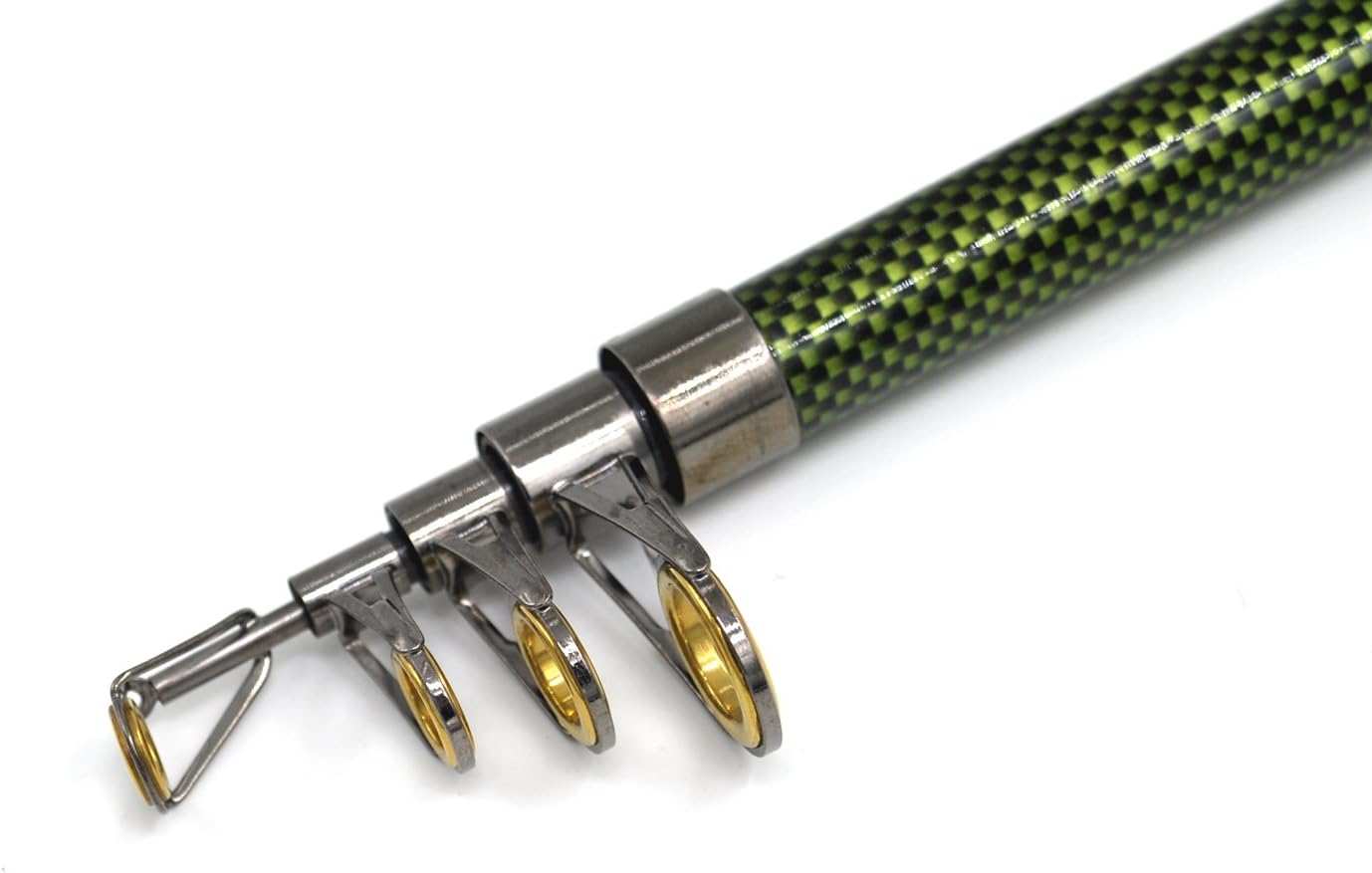 HOSHINO Spinning Rod Carbon Fiber Boat Saltwater Telescopic Wood Fishing Rod H2 (2.4M/7.87FT)