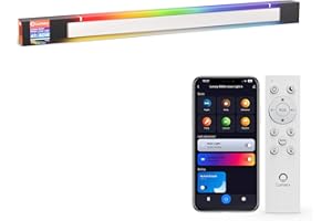 Lumary Smart LED Linear Pendant Light, Smart Island Lights 48" Hanging Light, RGBAI Dimmable Linear Light12W/CCT 28W