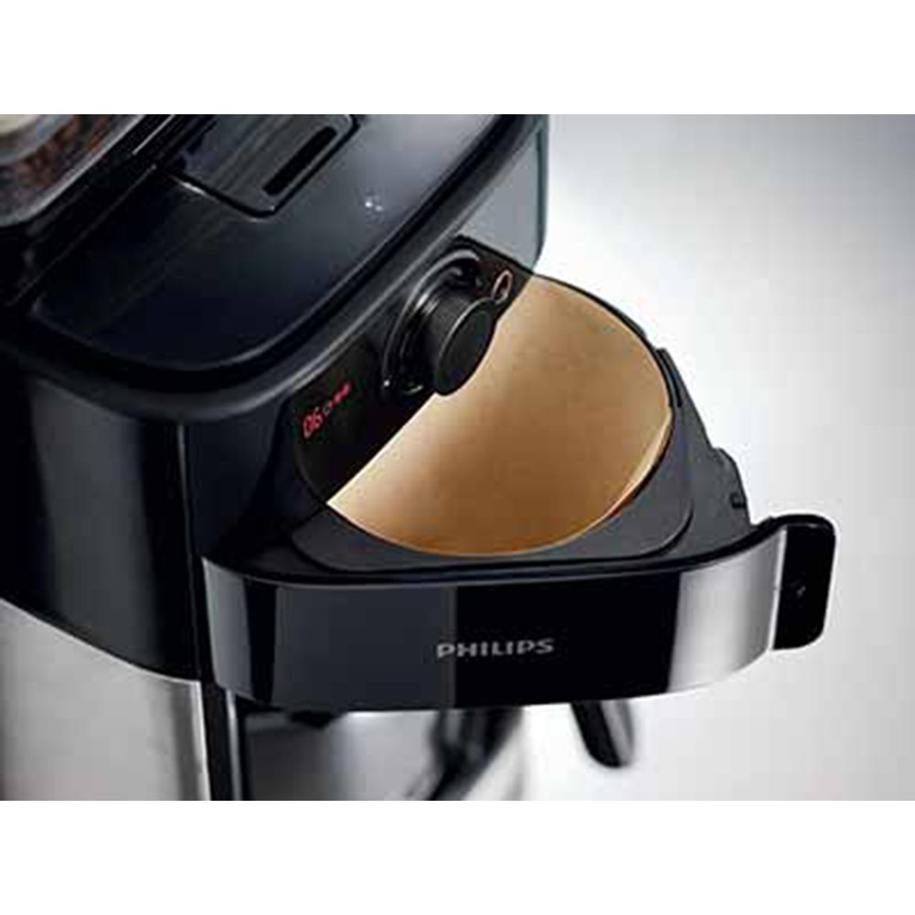 Philips Coffee Maker Espresso Machine Grinder HD7761 Black 1.2L Drip