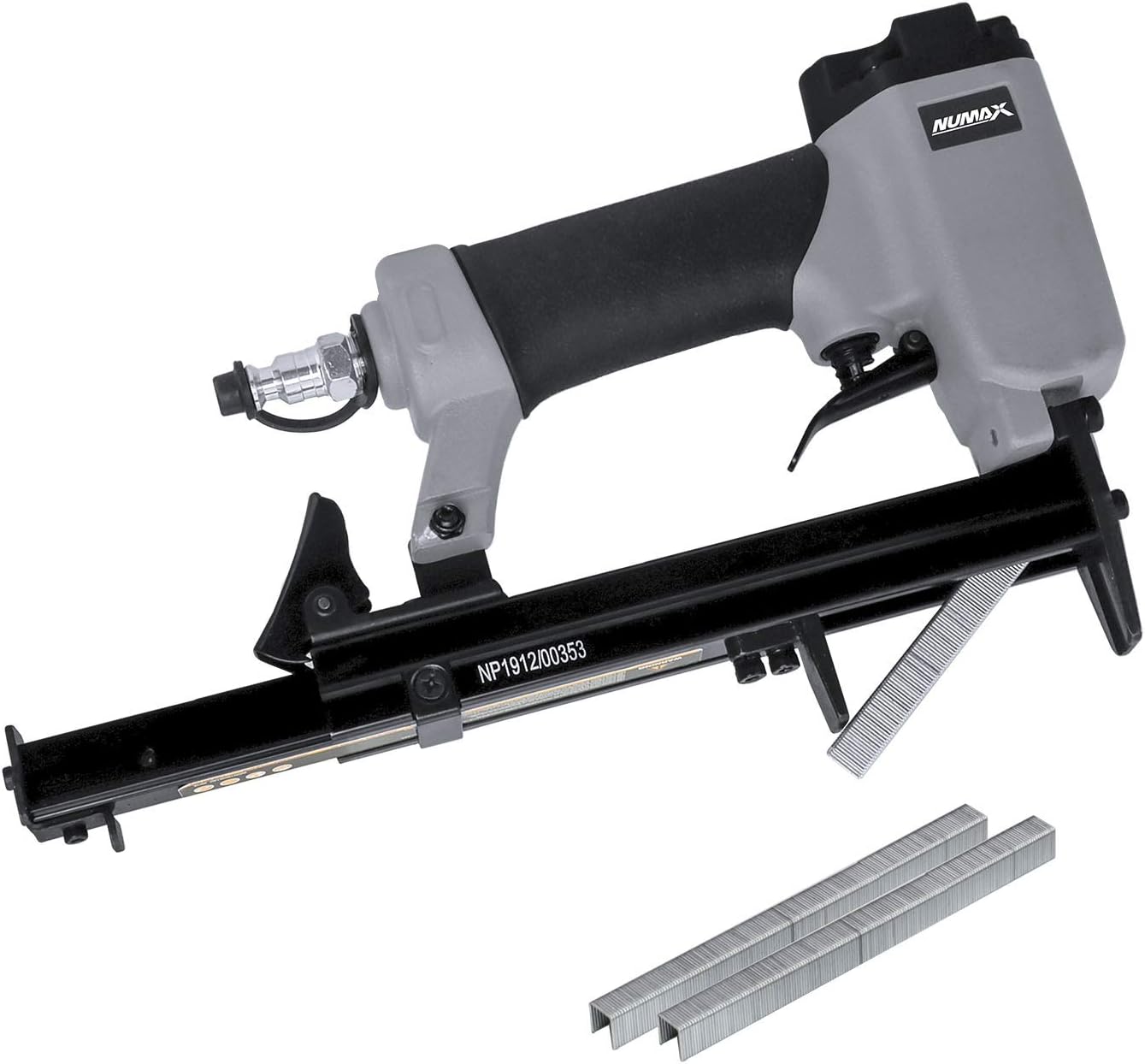 Upholstery Stapler 22Gauge Crown Pneumatic 3/8 in. Staple Gun 1/4 NPT